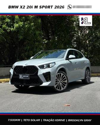 BMW X2 2.0 TURBO GASOLINA XDRIVE20I M SPORT STEPTRONIC BMW X2 2.0 TURBO GASOLINA XDRIVE20I M SPORT STEPTRONIC